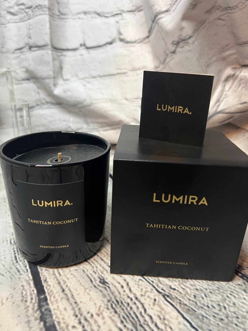 Sold out!! LUMIRA Tahitian Coconut Candle